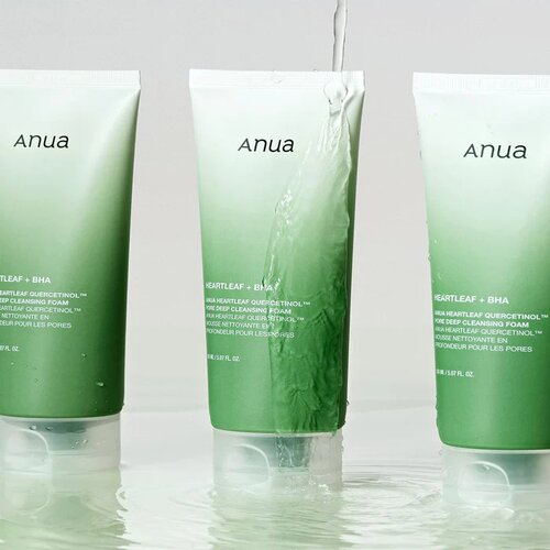 Anua HEARTLEAF QUERCETINOL PORE DEEP CLEANSING FOAM 150ml