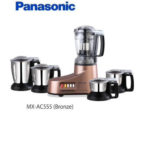 Panasonic MX-AC555 550W 5 Jar Super Mixer Grinder - Big Digital