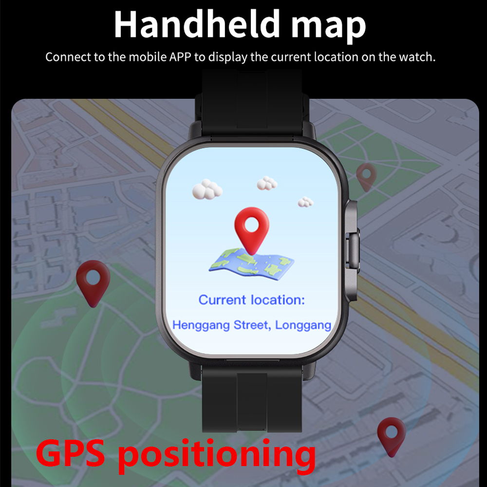 Linman New GPS Smart Watch Men Built-in earphone Sport Fitness Tracker High Quality Bluetooth CallWeather Display Smartwatch For Xiaomi Huawei Phone