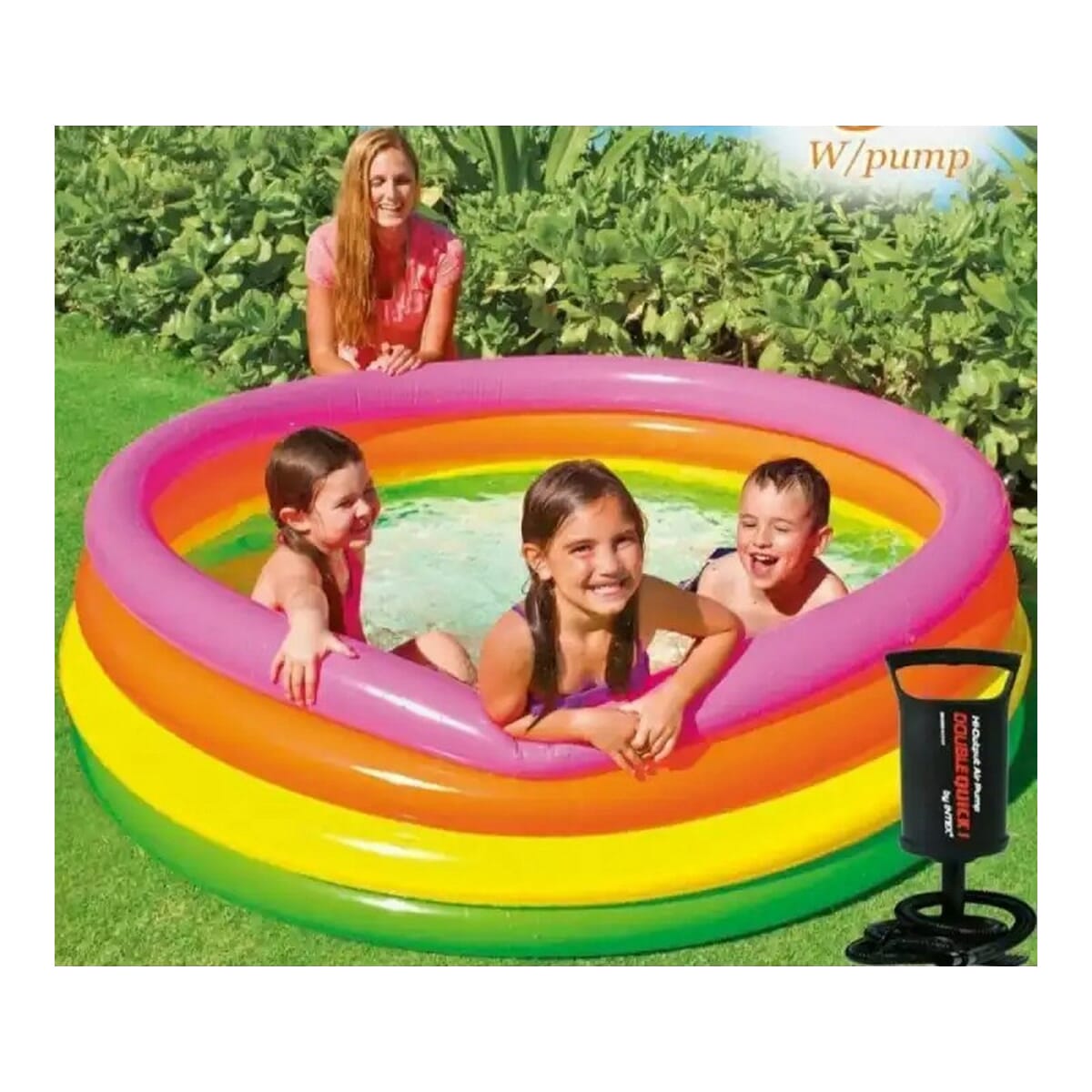Intex Multicolored Swimming Pool for Kids 35 Inch