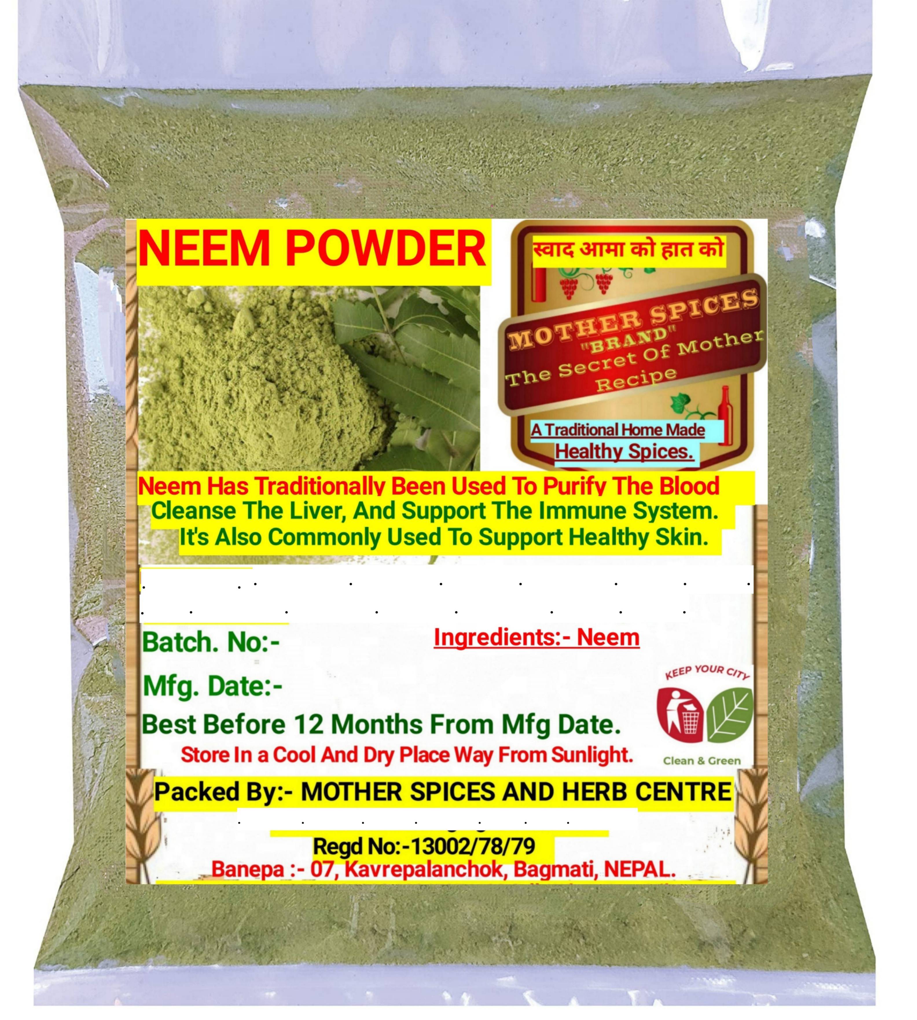 Neem Powder 100% Pure-200GRAMS
