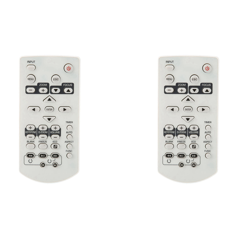 NAMUNY 2X YT‑130 Remote Control Replace for XJ‑A142 XJ‑A147 XJ‑A242 XJ‑A247 Projector Remote Control