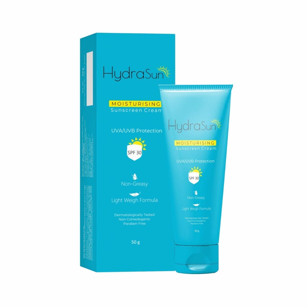 Ethicare Hydra Sun Moisturising Sunscreen Cream Spf 30+, 50 Gm