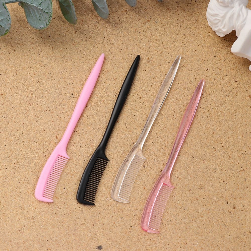 1/5pcs 9cm For BJD Dolls 1/3 1/4 1/61/8 Eyelash Eyebrow Combs Dollhouse Decorations Plastic Comb Accessories