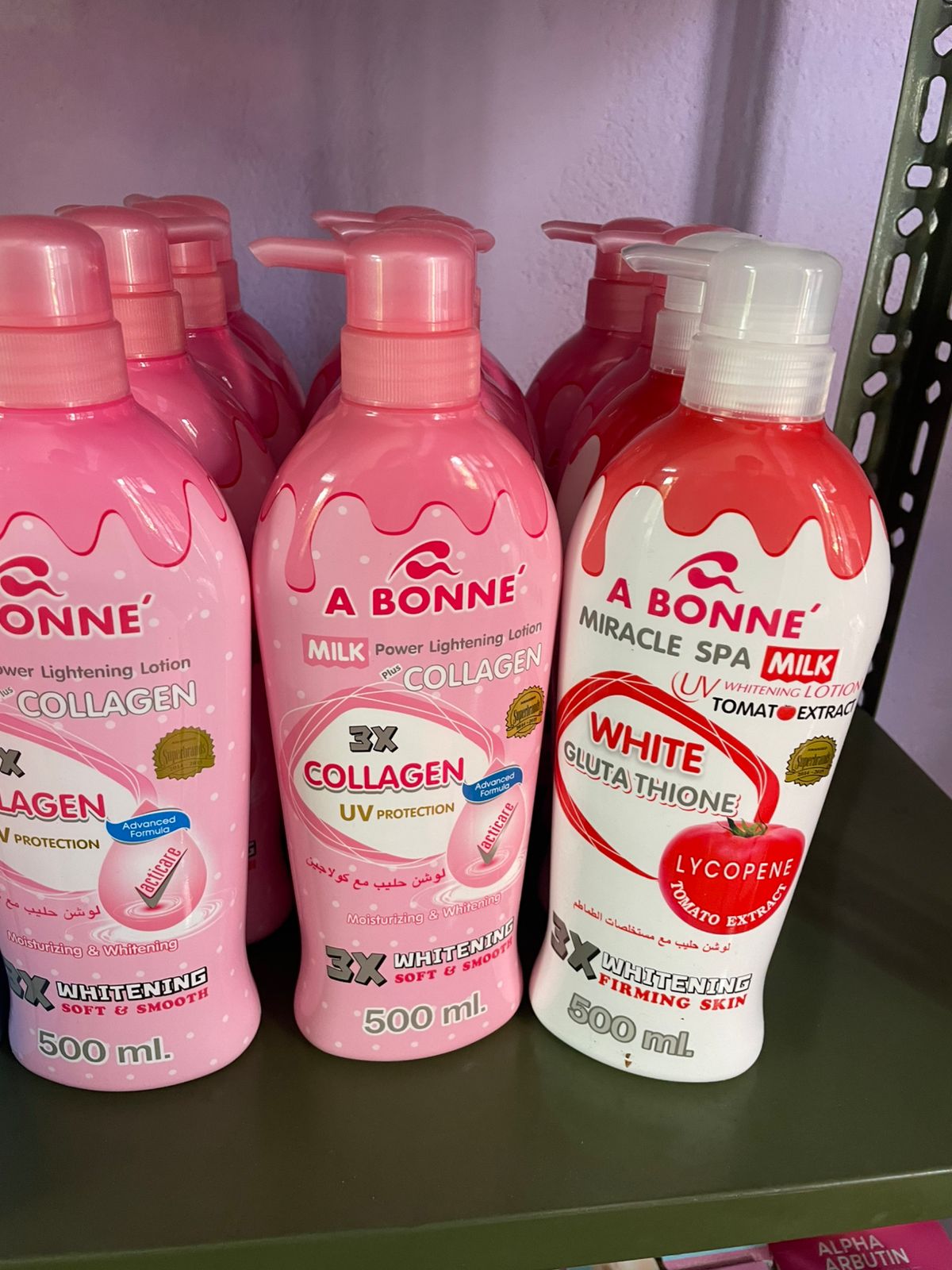 A Bonne Milk Collagen Lotion with Uv Protection - 500ml