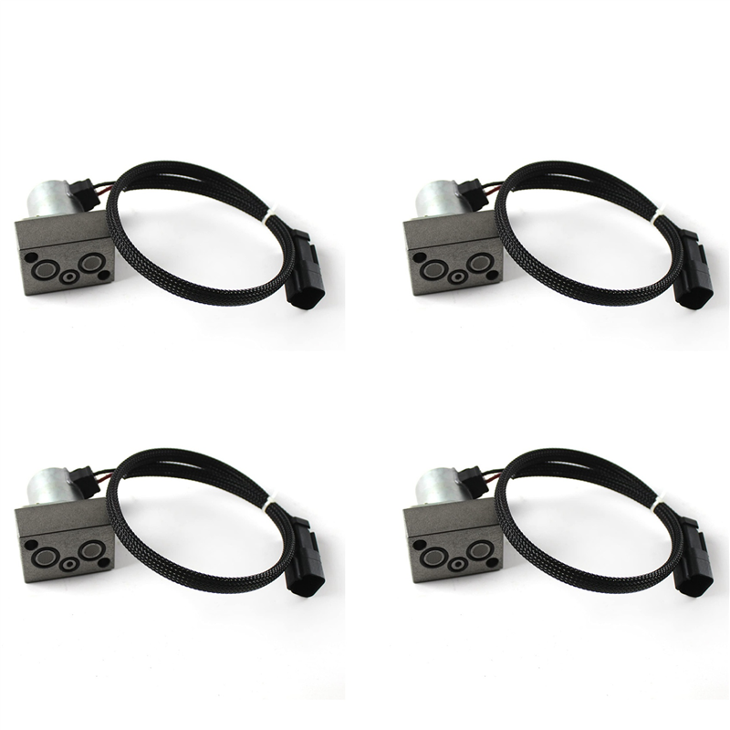 4X Car SOLENOID VALVE Hydraulic Pump Solenoid Valve for PC200-7 PC220-7 PC200-8 702-21-57400 7022157400