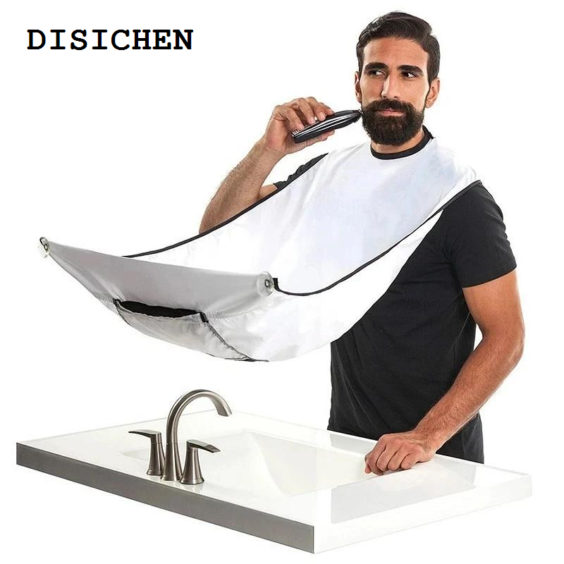 DISICHEN 【2025 Version】 New Waterproof Beard Shaving Apron Men's Beard Trimming Apron Beauty Set Beard Catcher Barber Shaver Gift Bathroom Accessories