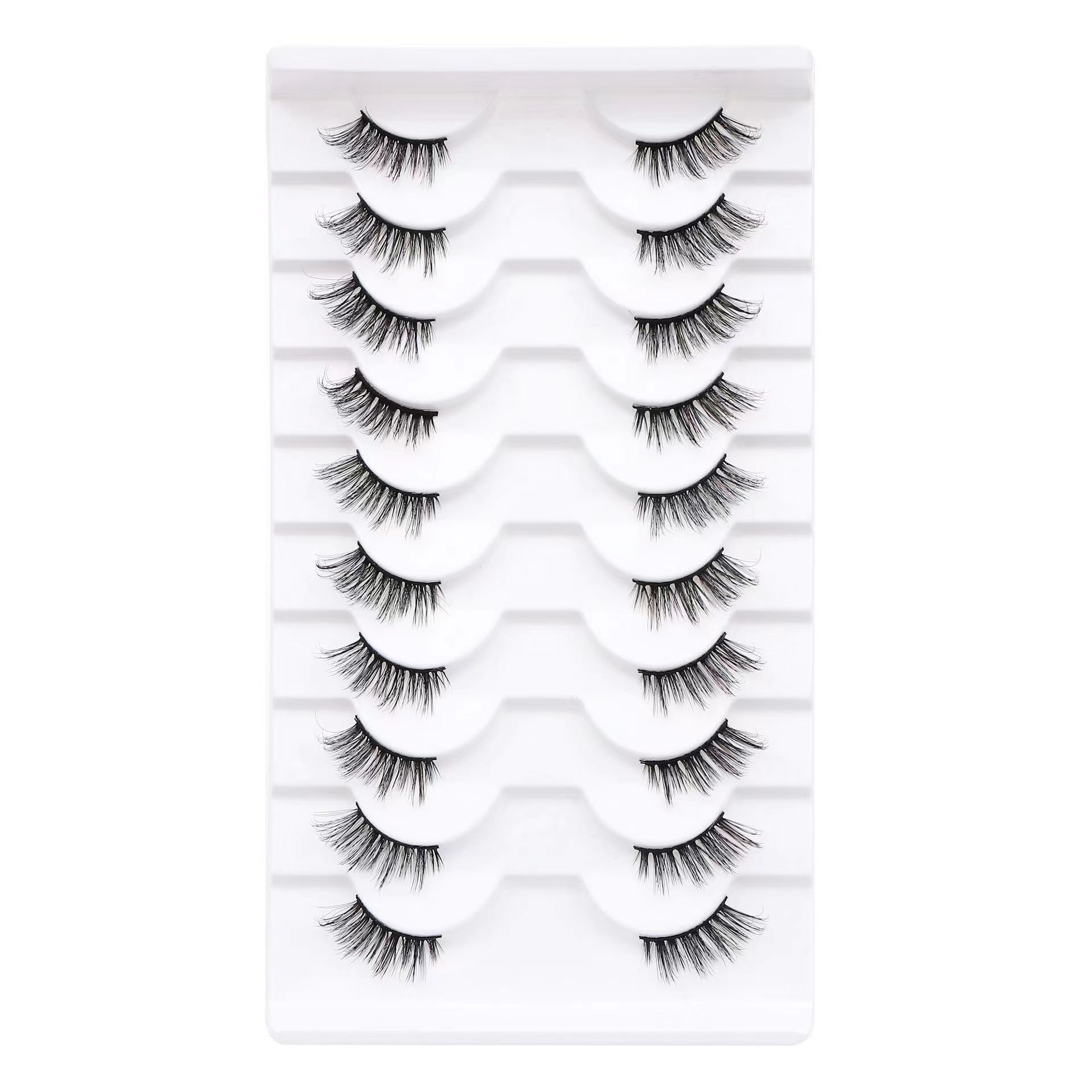 HOT New 3/5 Pairs 3D Mink Lashes Natural Soft Eyelash Dramatic False Eyelashes Faux Cils Make ups Eyelash Extension maquiagem