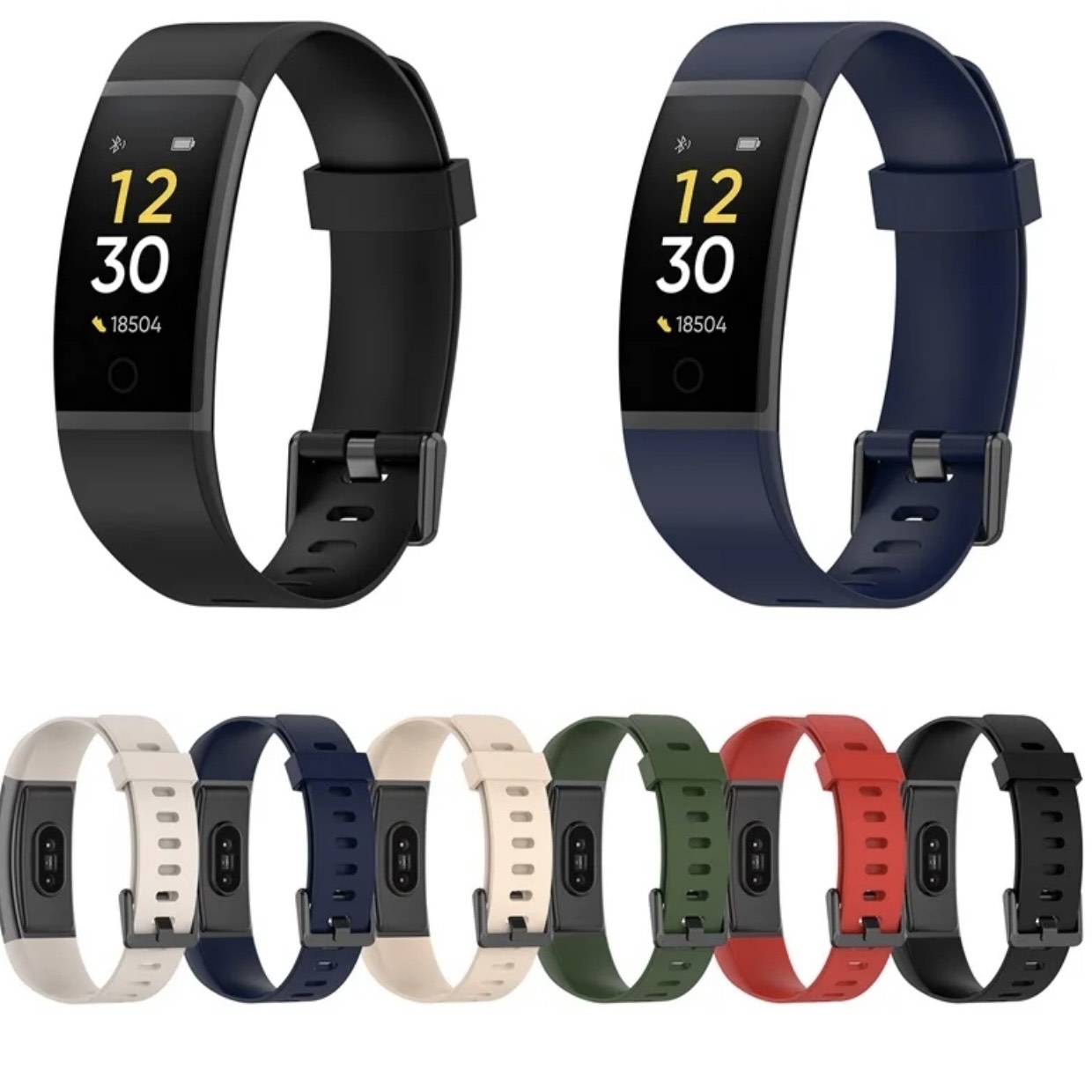 18mm Silicone Strap For realme band RMA199 Silicone Wristband Sport Watchband Replacemen