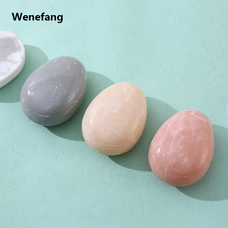 Wenefang Children's Massage Comb Egg Marble Pattern Hair Brushes Household Tangle-Free Baby Comb Cross-Border Baby Hair Brush