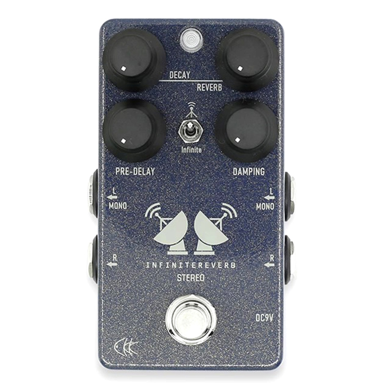 STEREO Guitar and Bass Overdrive/Distortion Effect Pedal with Noise Gate Preamp Channel