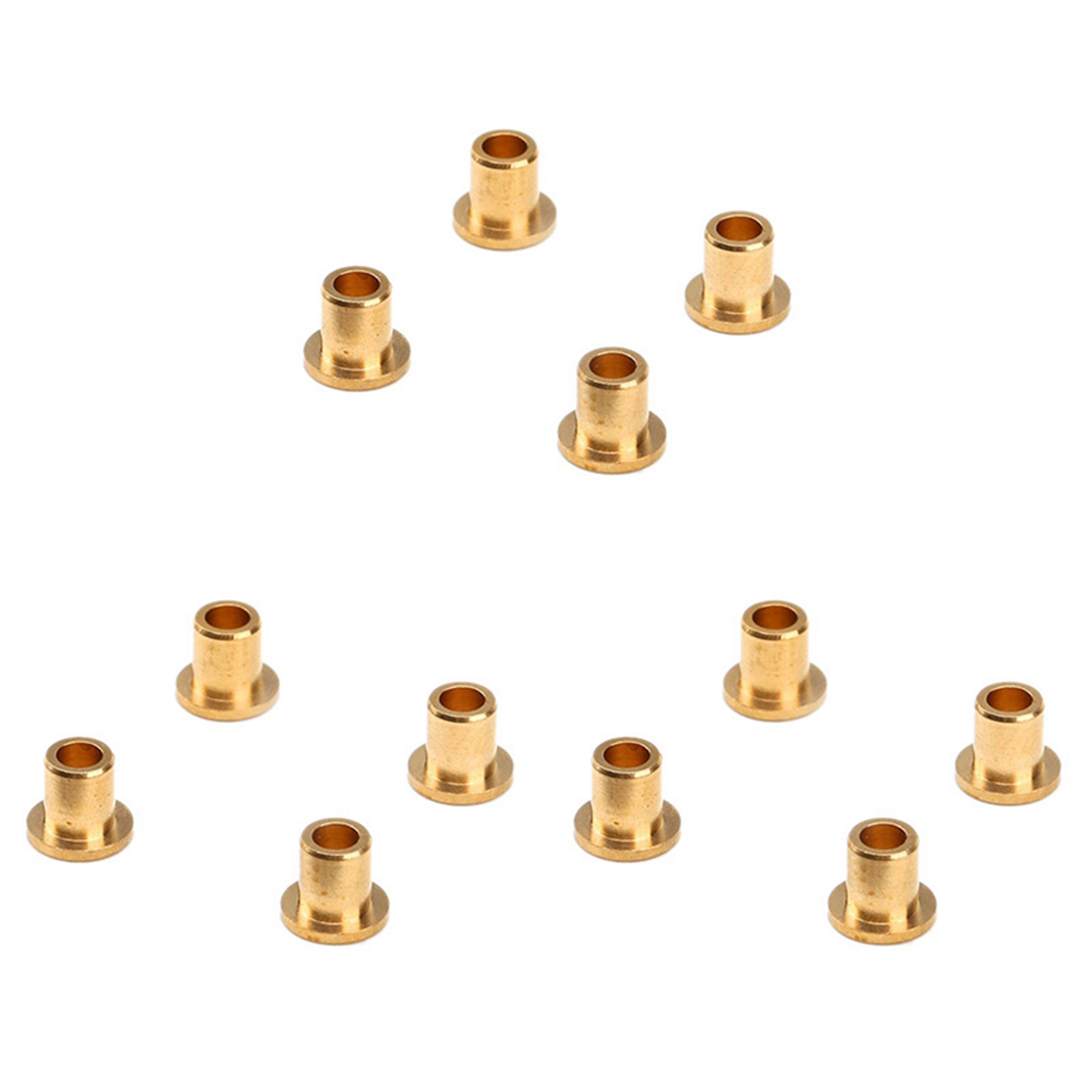 NAMUNY 3 set for 144001 1/14 RC Car Spare Parts 4WD Metal Chassis 144001-1295 6X5.2 Flange Bushing