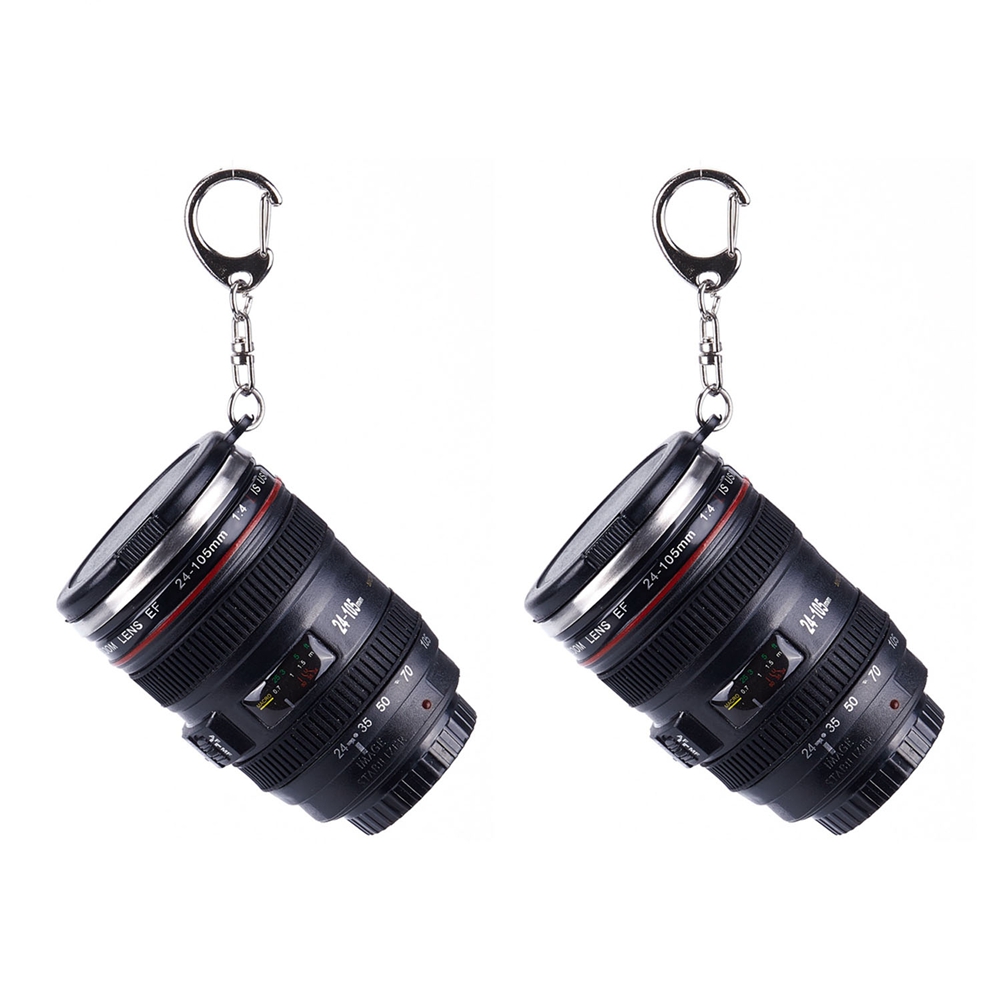 fasdaga 2X Mini Camera Lens Stainless Steel Travel Mug, Perfect for Camping/ Hiking/ Hunting Outdoor Drinking