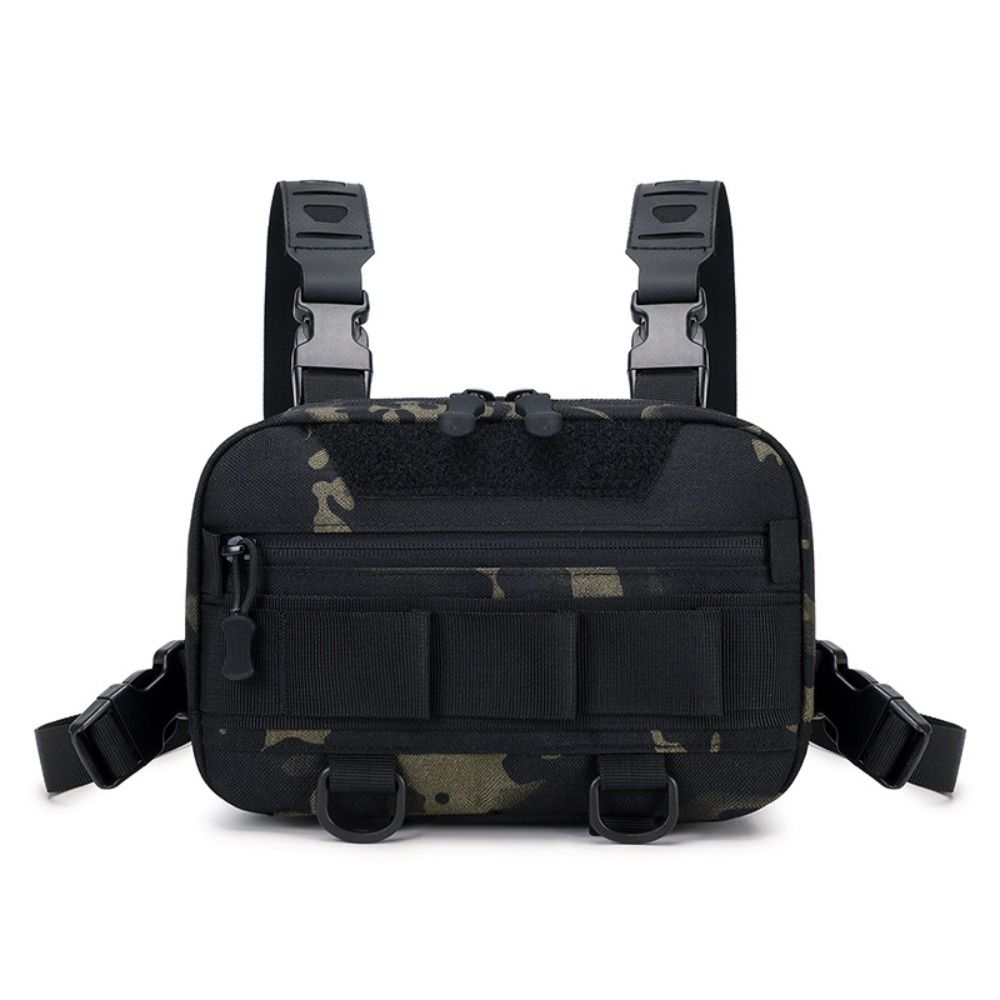 New Nylon Fishing Chest Bag Wear-resistant 3 Colors Cool Backpack Climbing Waterproof Chest Pack Men/women