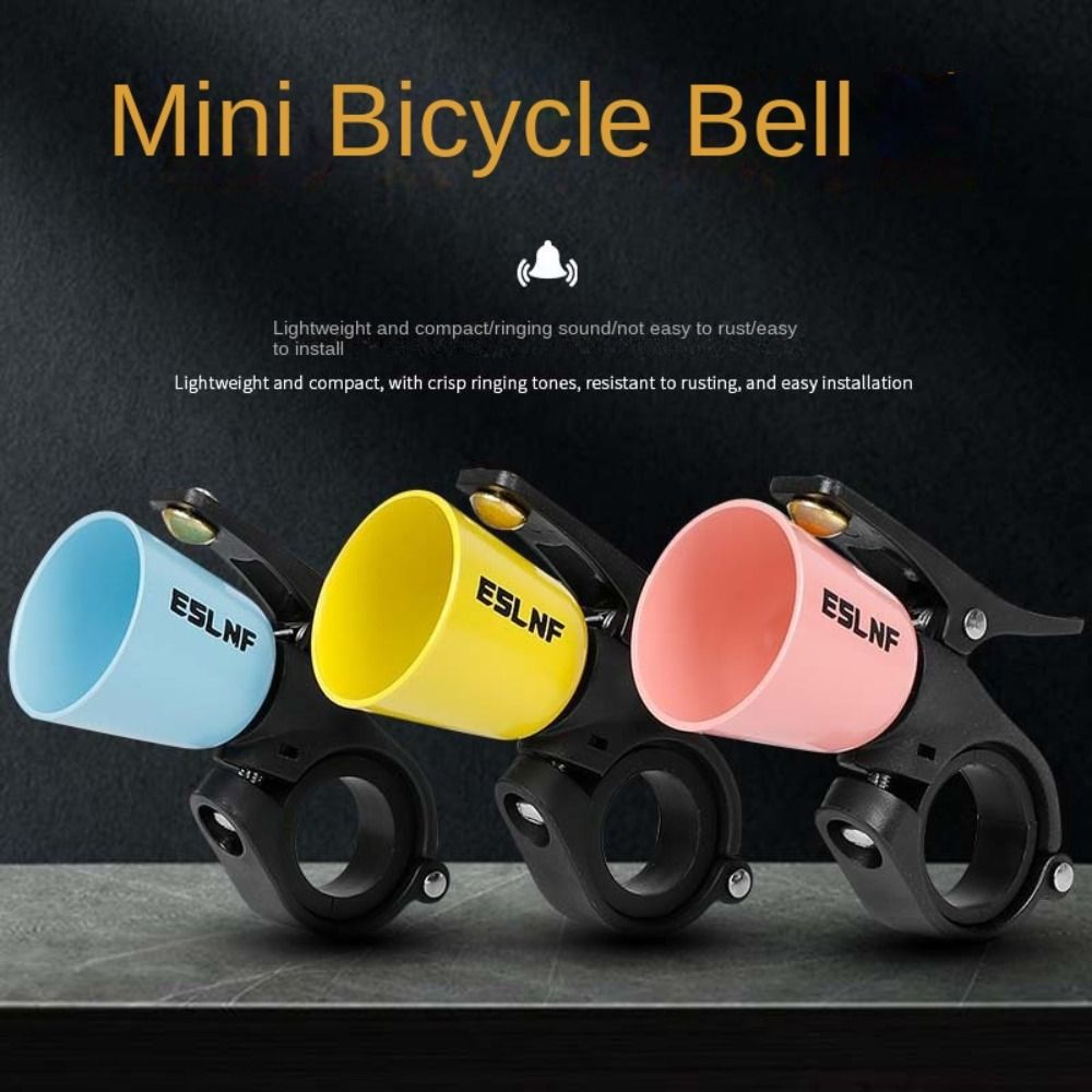 Bike Accessories Clear Bicycle Bell Loud Mini Bicycle Horn Warning Remind Bike Scooter Bell Bicycle Safety