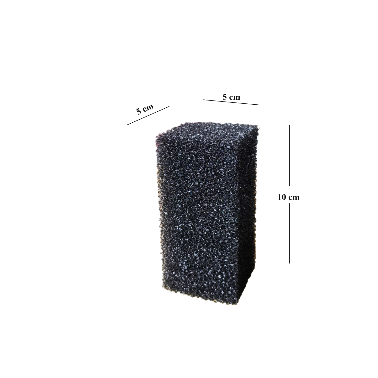 Refill Sponges Foam for Foam Cartridge Filter for Aquarium (5x5x10cm)