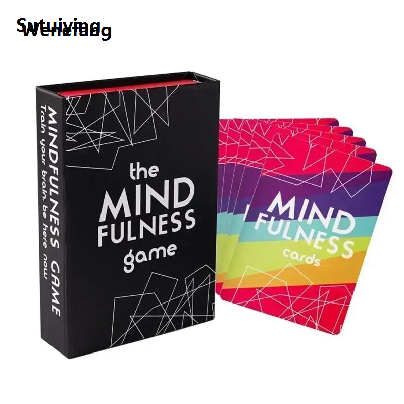 Wenefang Sutuiying Origin Size The Mind tarot Card Game Party Card Board Game The Game Fifty 2025 New percent discount The Mind Extreme Social Skills Game That Teaches Mindfulness