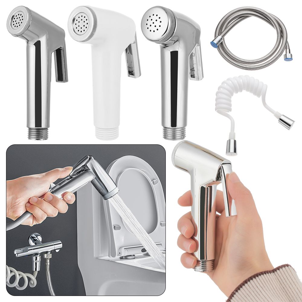 Stainless Steel Hand Sprayer Bathroom Toilet Bidet Sprayer Bidet Shower Hand Bidet Faucet Shower Head