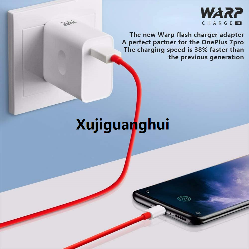 Xujiguanghui OnePlus Warp and SuperVooc CFifty percent discount harger with Cable (Electake)