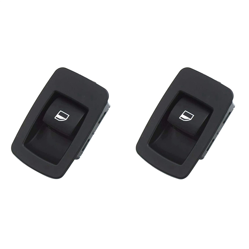 OYPFXMI 2X Car Glass Lifter Single Switch Power Window Control Switch for 3 Series 61316945874