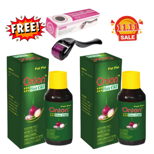 Onion Hair Oil For Hair Growth 200ml With One Dorma Roller Free