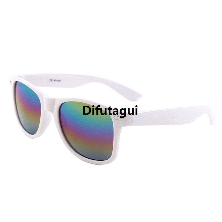 Difutagui High Quality 2021 Brand cool sunglasses New white pc frame Glasses Original Men Women Sun Glasses Sun Goggles Eyewear Unisex Sunglasses