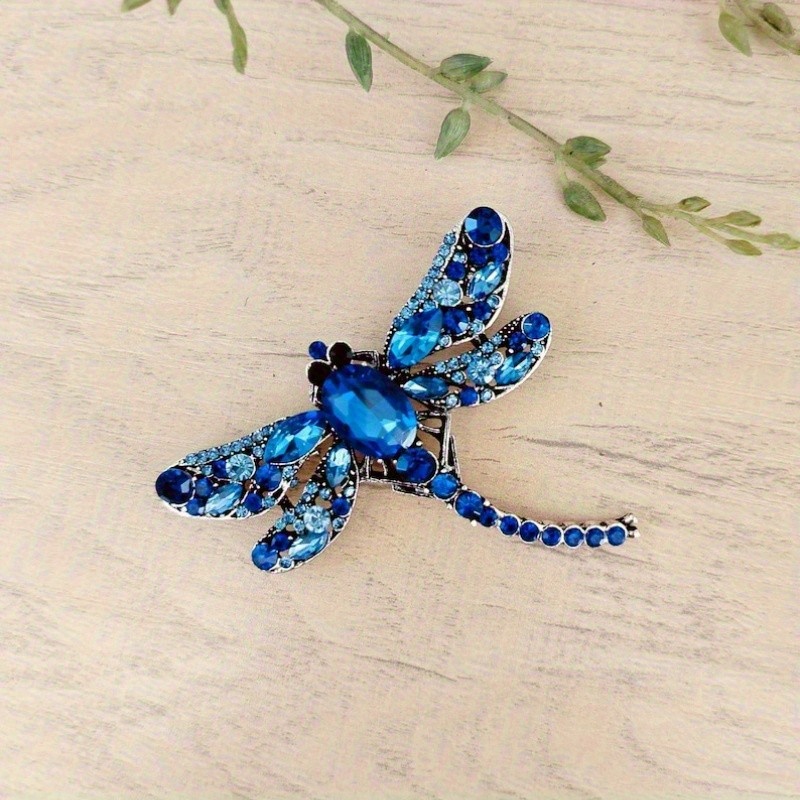 Baroque Luxury Vintage Dragonfly Design Men's Women's Brooch Pins Jewelry Accessories Wedding HolidayPartyCouple Surprise Gift