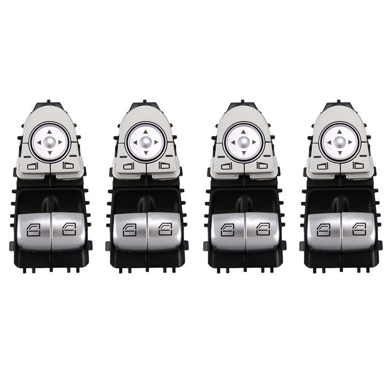 FORIDE 4X New Power Window Switch Fit for W447 2015-2018 A2059050302 2059050302