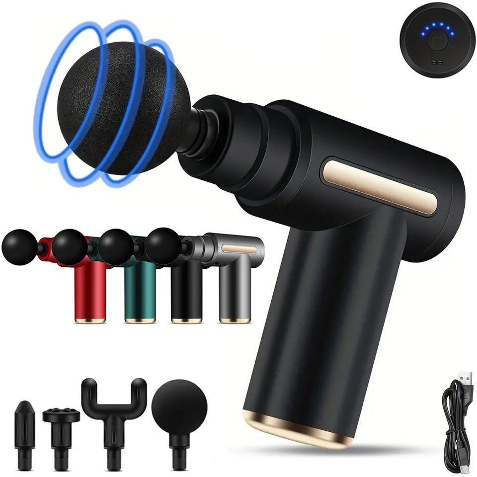 Muscle Massage Gun Deep Tissue Massager | 6 Gear Level Variable Frequency Vibrations