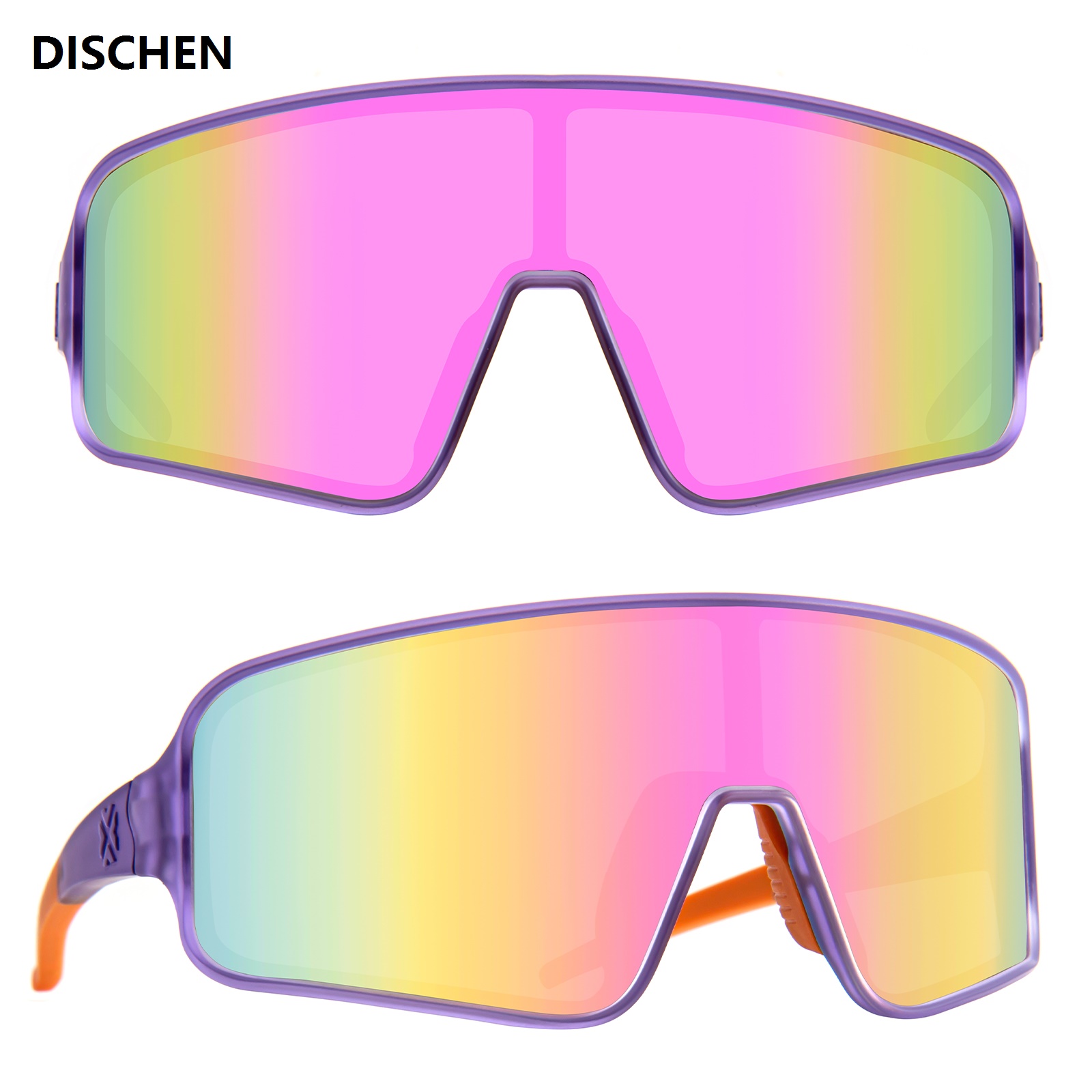 DISCHEN New style MAXJULI Kids Polarized Sunglasses for Boys and Girls,Windproof Outdoor Baseball Sports UV400 Protection Sun Glasses 7705