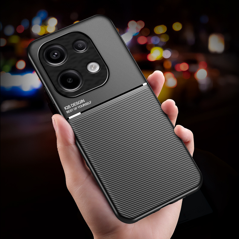 Lereach For Xiaomi Redmi Note 13 Pro 4G Mobile Cover Case Luxury Hard and Leather Back Cover
