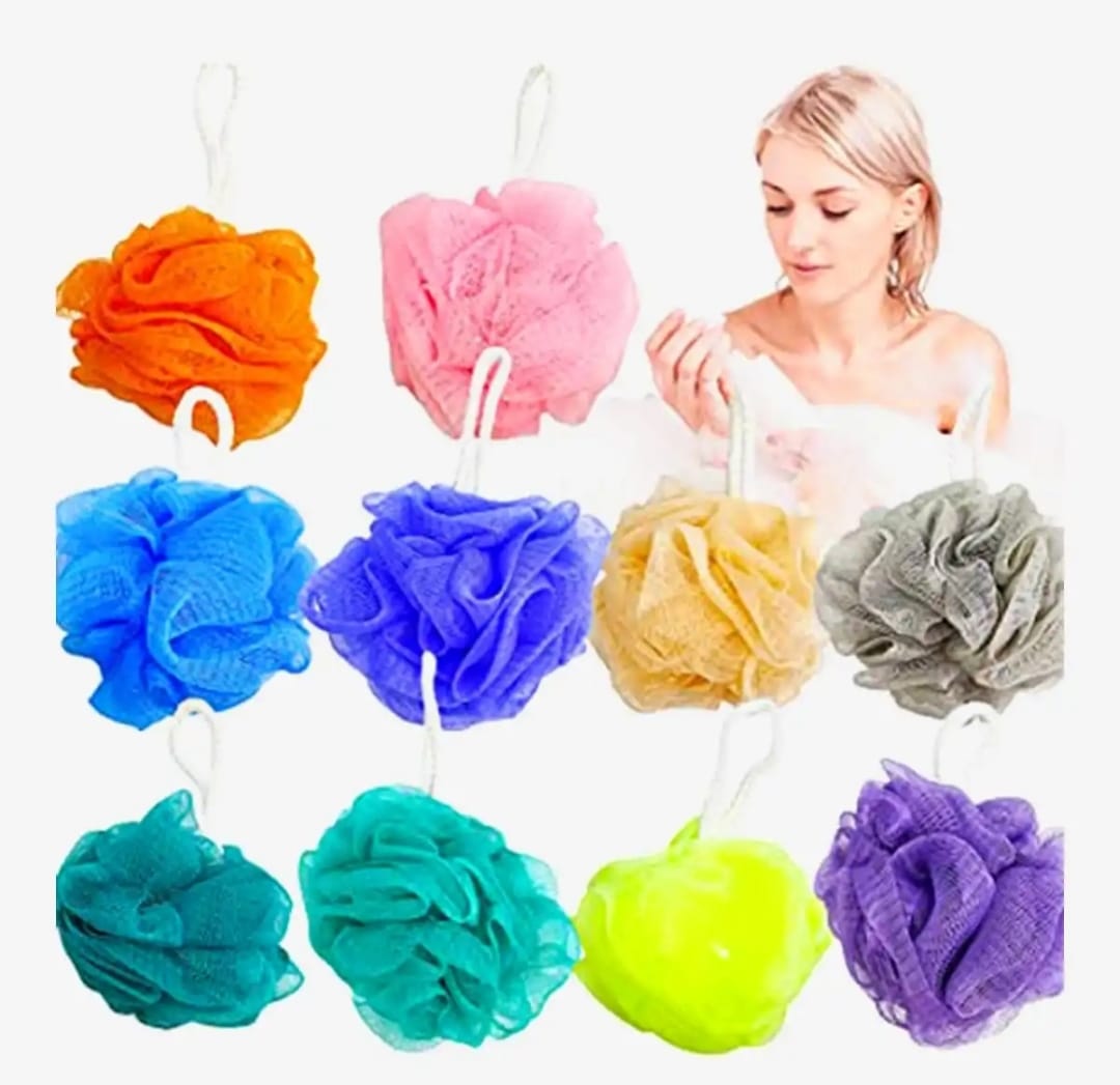 1 Pcs Set Bath Body Sponge Shower Washing Loofah Scrub Puff Scrubber