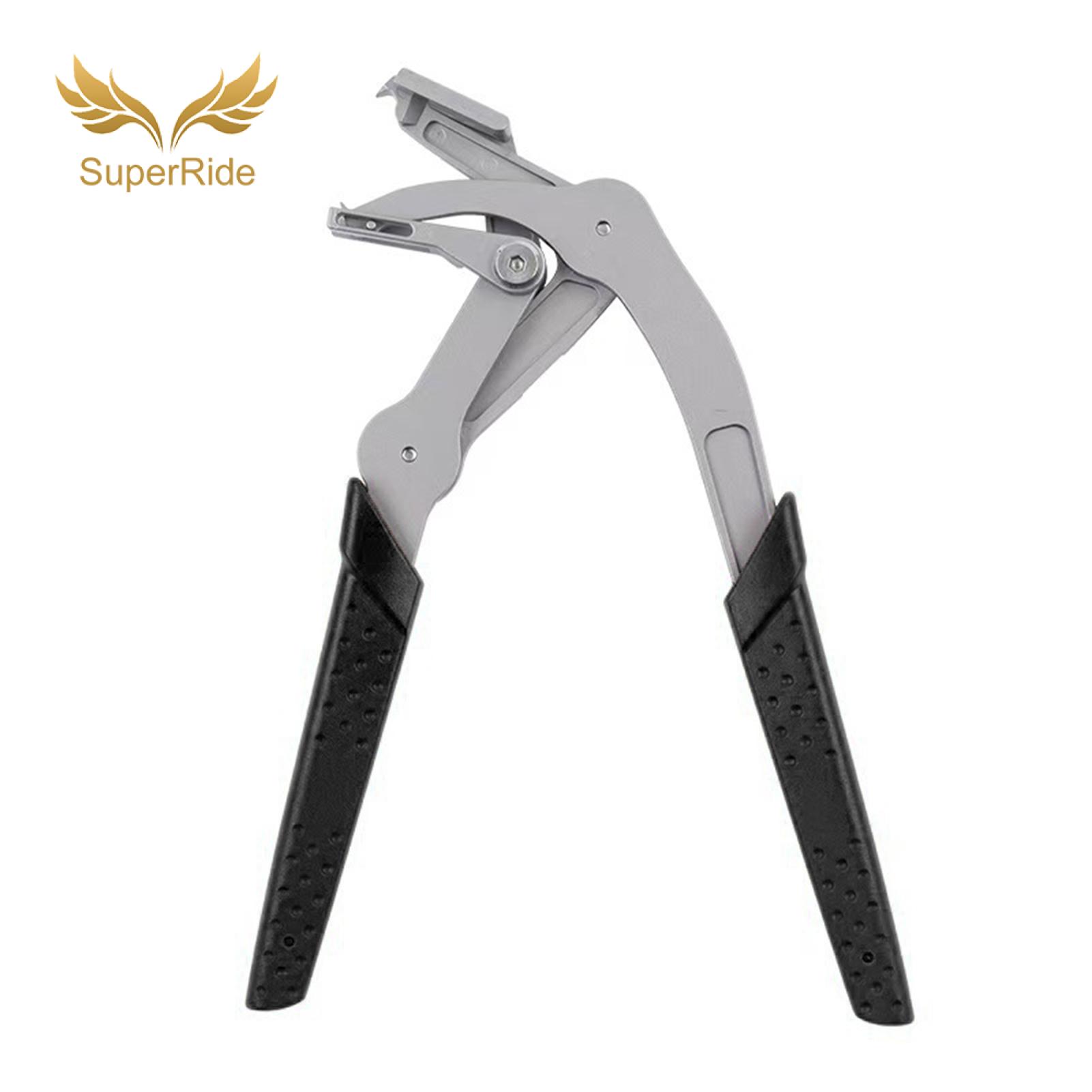 SuperRide Automotive Clamp Pliers Snap Pliers Spring-loaded Lever Clamp Pliers - Ergonomic Non-slip Grip Automotive Clamp Removal Tool for Easy