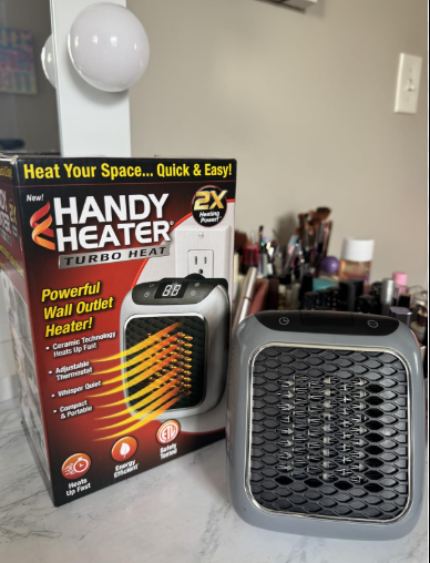 Handy Heater Turbo 800, Personal Electric Ceramic Space Heater
