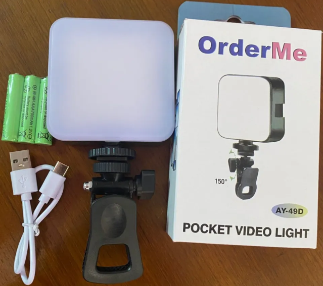 AY-49D Video, LED Camera Light Portable Photography Lighting