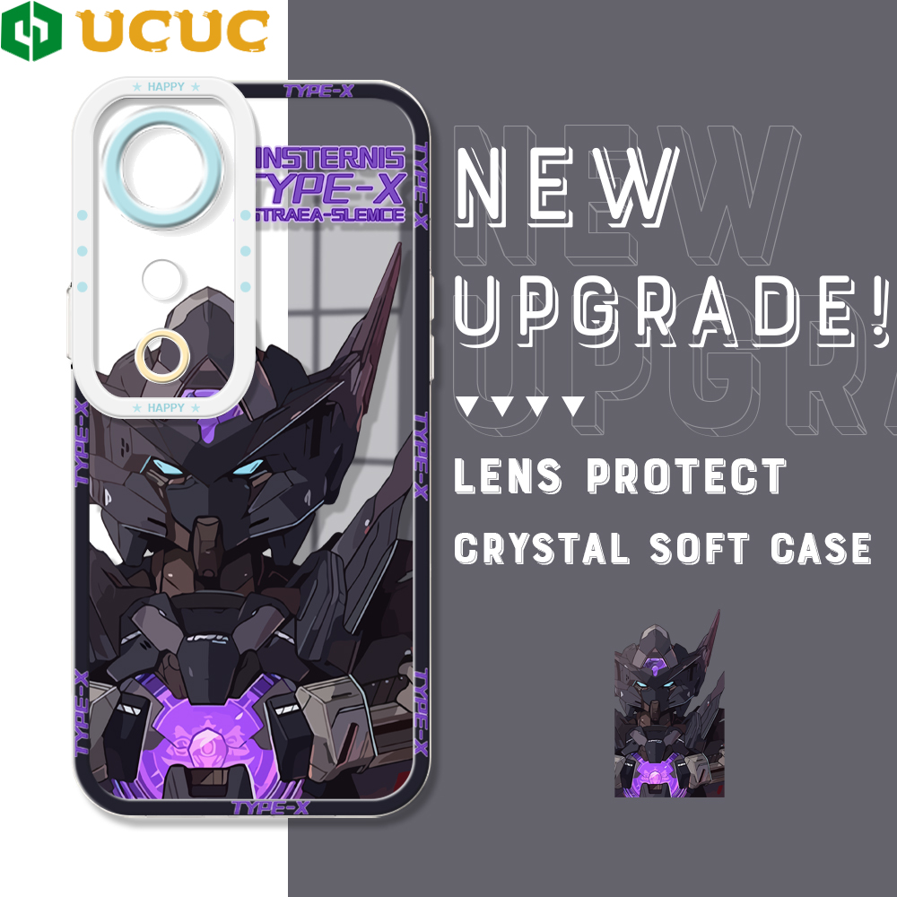 UCUC for Samsung A16 5G Back Cover Mountain Scenery Transparent TPU Ultra Thin Soft Phone Cases
