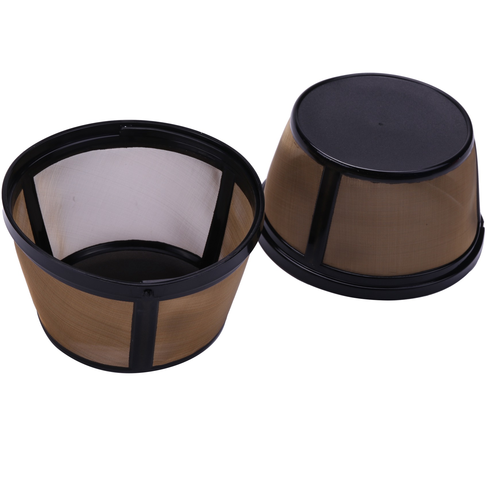 NAMUNY Reusable 4 Cup Basket Replacement Coffee Filter -For Permanent Coffee Filter for Maker and Brewer (2 Pack])