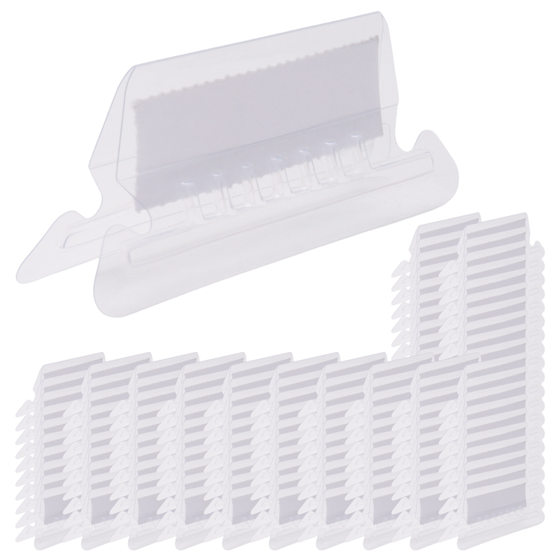 NAMUNY 120 Sets 2 Inch Hanging Folder Tabs and Inserts for Quick Identification of Hanging Files Hanging File Inserts A