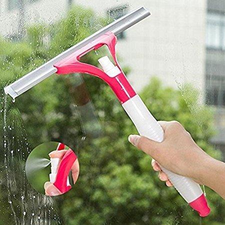Spray Type Cleaning Brush Glass Wiper Window Clean Shave Car Window Cleaner Brush