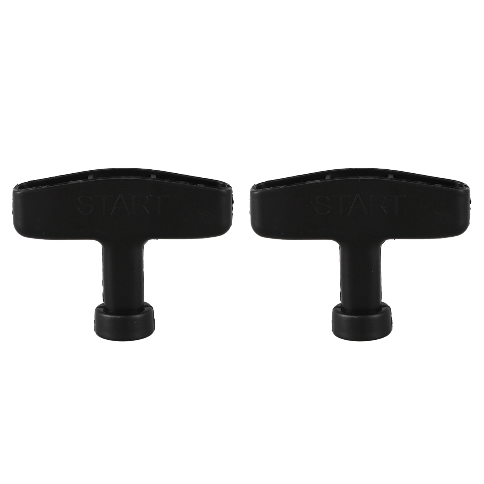 fasdaga 2X Replacement Pull Handle Grip Black for Motor