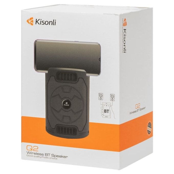 Kisonli Q2 Wireless Bluetooth speaker Phone Holder
