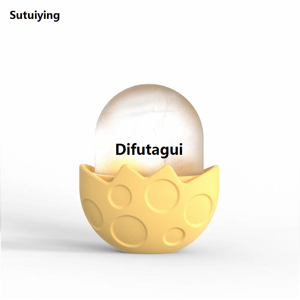Difutagui Sutuiying Beauty Massage Face Ice Tray Ice Roller Facial Ice Compress New style 2025 Anti-puffy Face Ice Tray Beauty Supplies Silicone Ice Tray