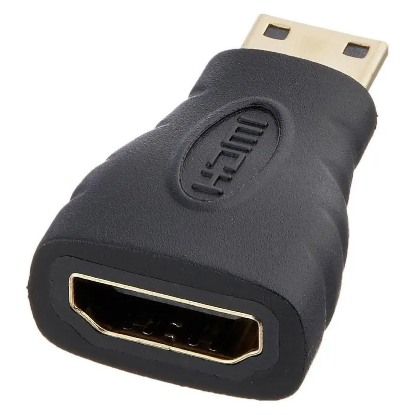 HDMI Mini to HDMI Female Adapter Connector