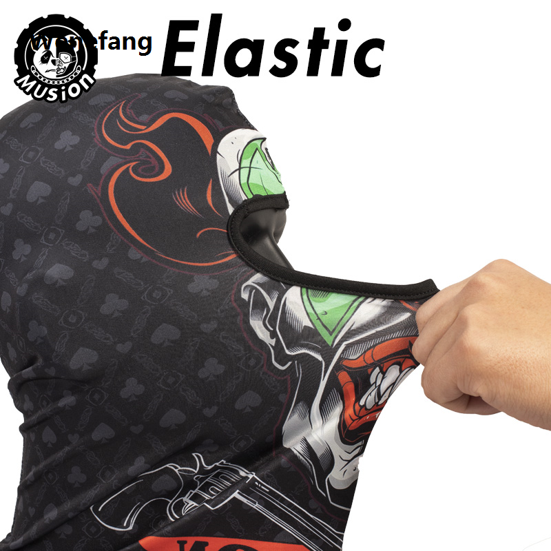 Wenefang Musion Balaclava Helmet Liner Full Face Mask Skull Print Fifty percent discount Moto Topeng Muka Rider for Cycling and Riding Motorcycle
