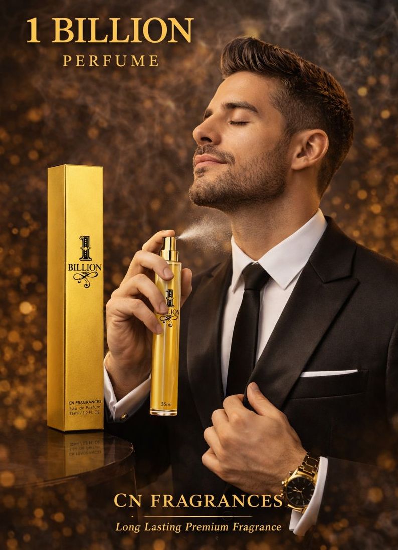 35ml "1 BILLION" Perfume Long Lasting Best Smell Fragrance for Men