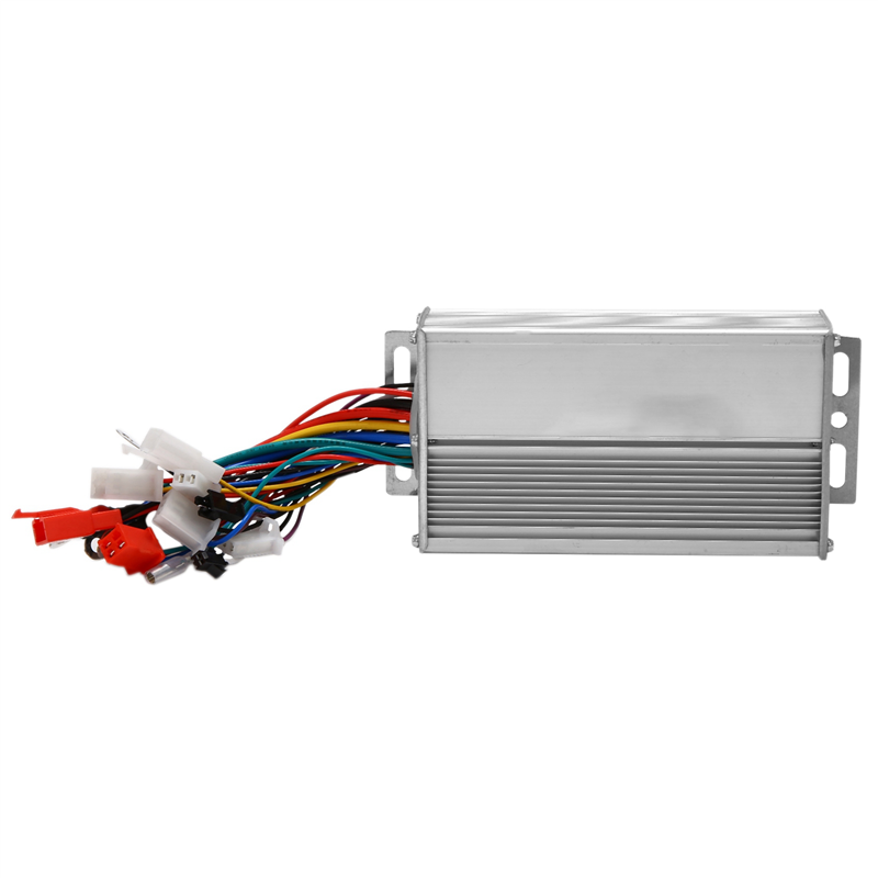 FORIDE 2X 48V 500W Brushless Controller, Aluminium Alloy E-Bike Brushless Motor Controller for Electric Bicycle Scooter