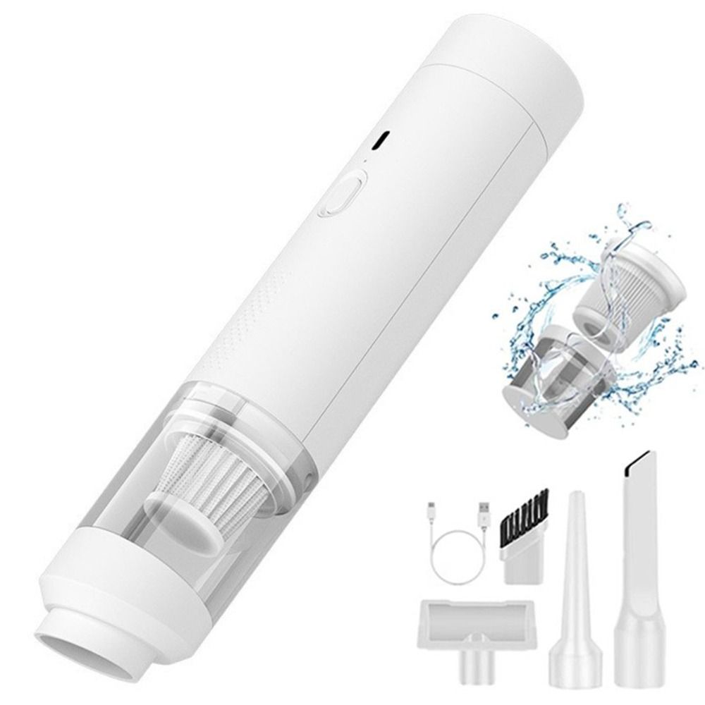 Portable 19000Pa Suction Cordless Car Vacuum Cleaner 2000mAh Rechargeable Handheld Blower Strong Suction Multifunctional Dust Blower Car