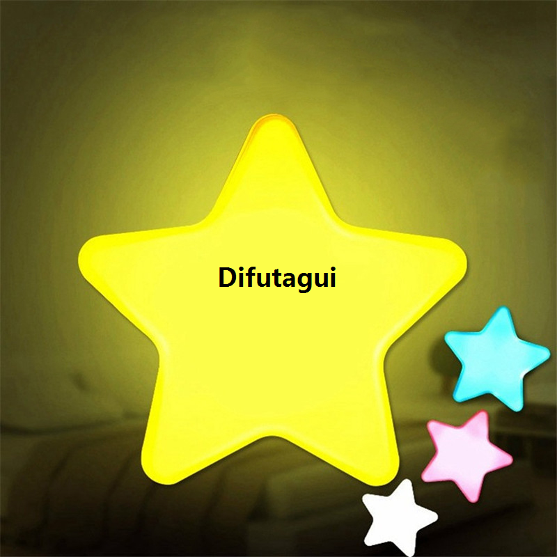 Difutagui European and American decoration room sleep baby starlight LED [802e9a44] High Quality mini novelty light night sensor light cute energy saving