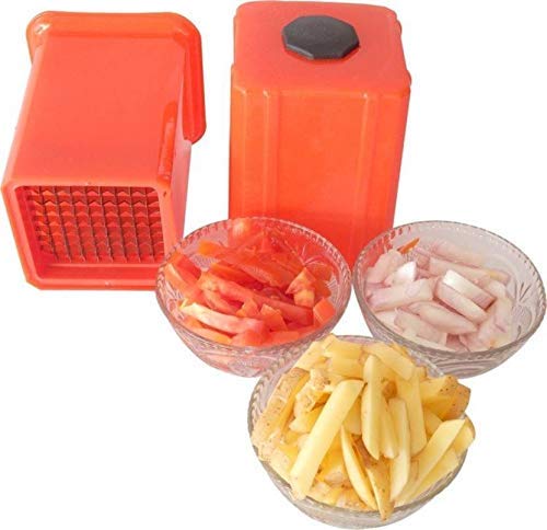 1 Piece Durable Plastic Potato Chipser French Fries Maker Vegetable Slicer Chopper