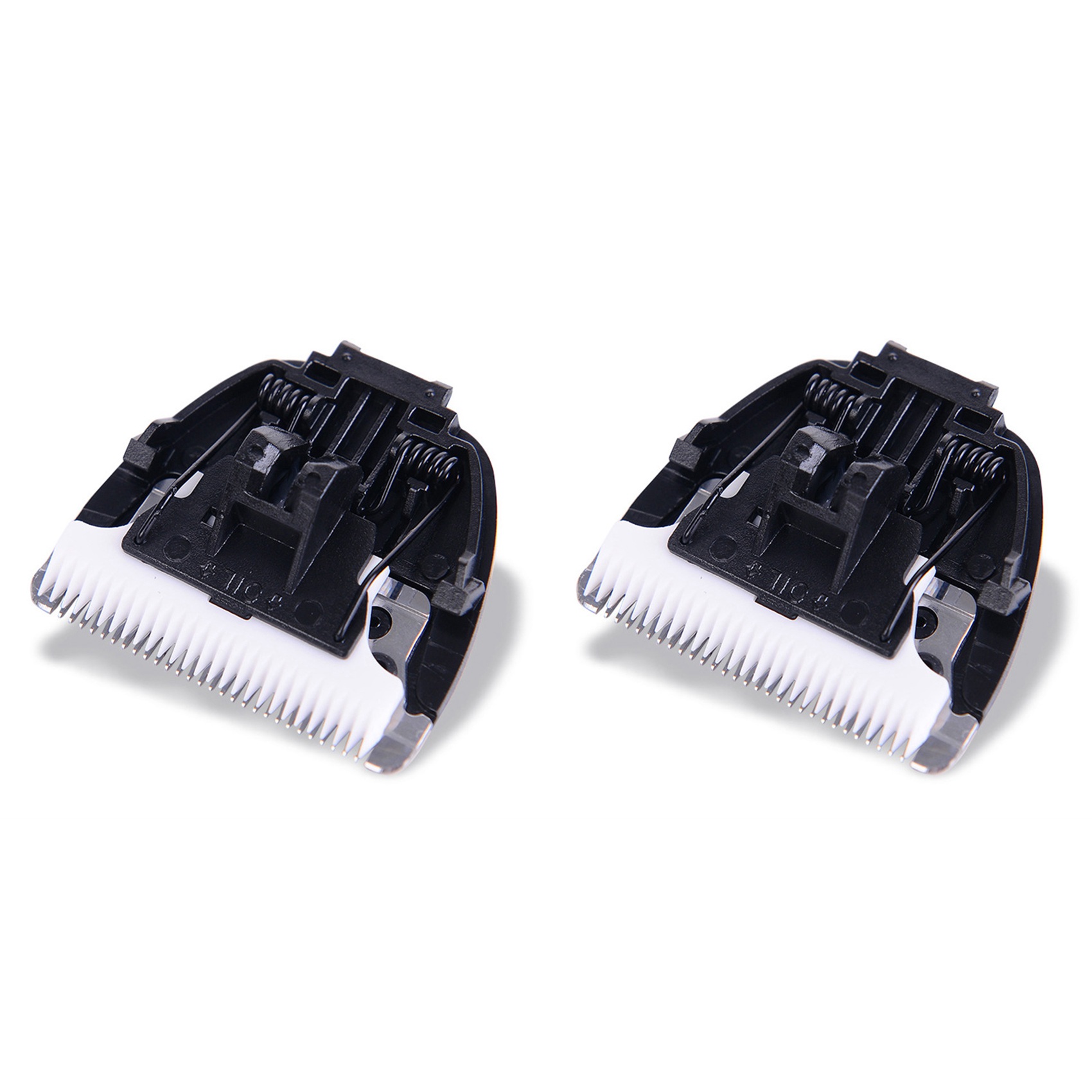 FORIDE 2X Pet Hair Trimmer Cutter Ceramic Blade Compatible for CP3100 3180 7800 7900 Grooming Clipper Replacement Knives